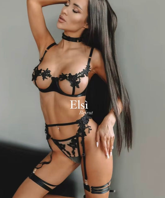 Fabi set in black