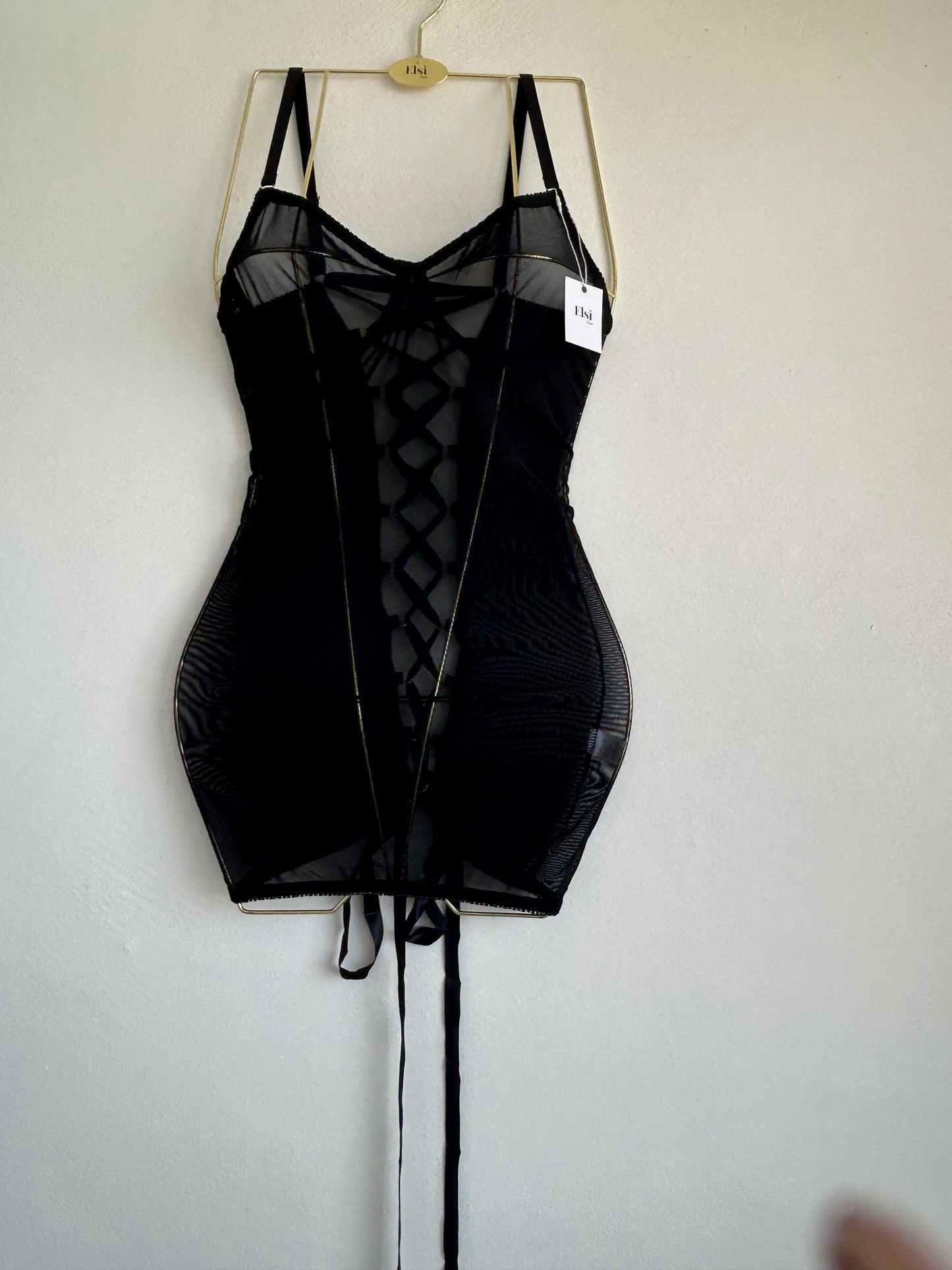 Mohana dress in black