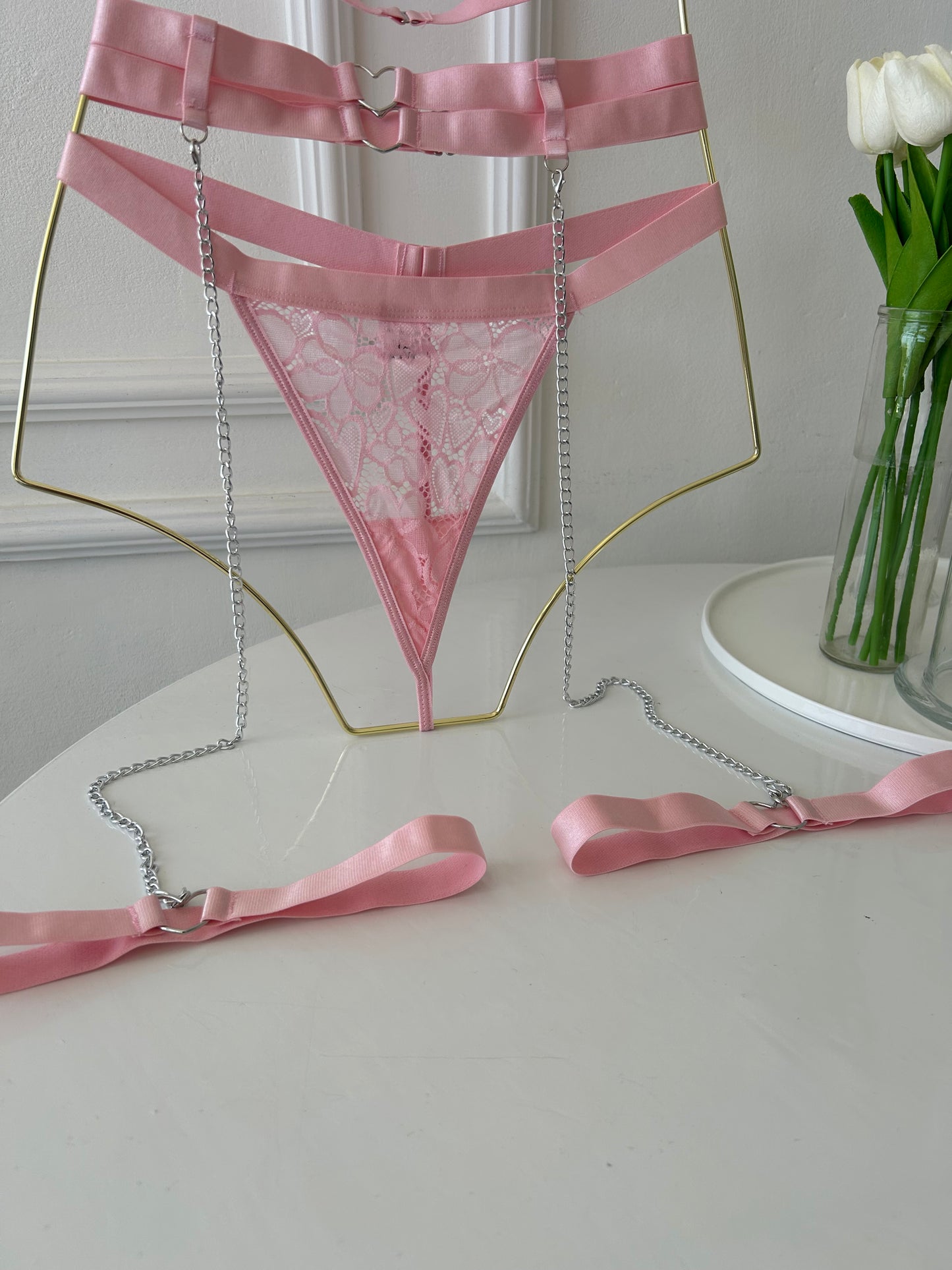 Evelyne pink set