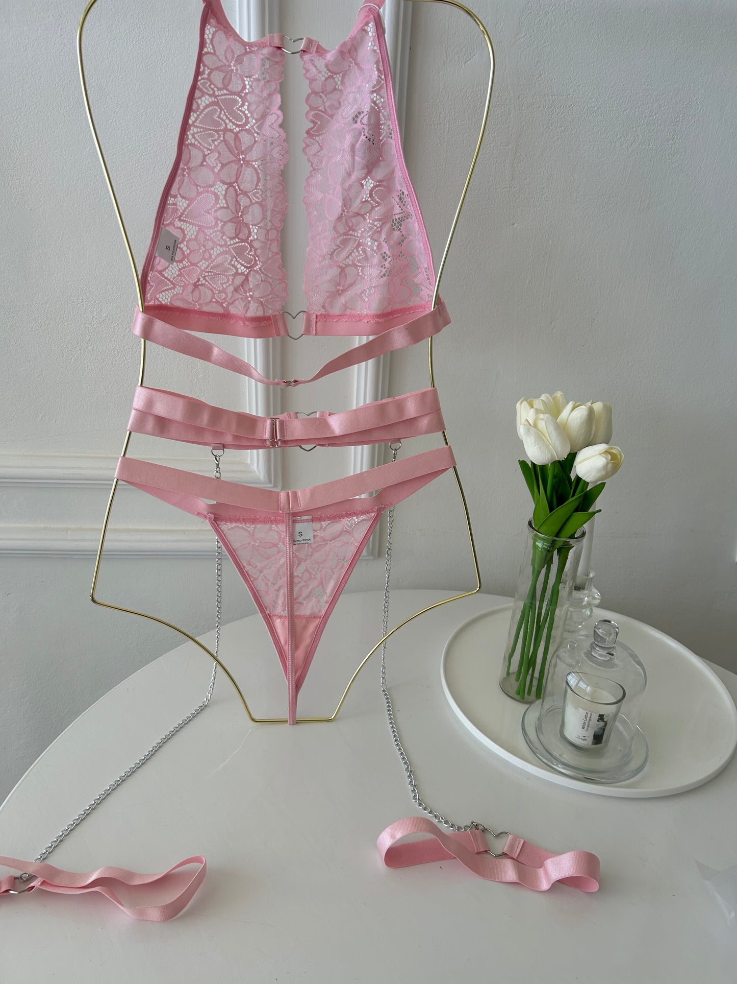 Evelyne pink set