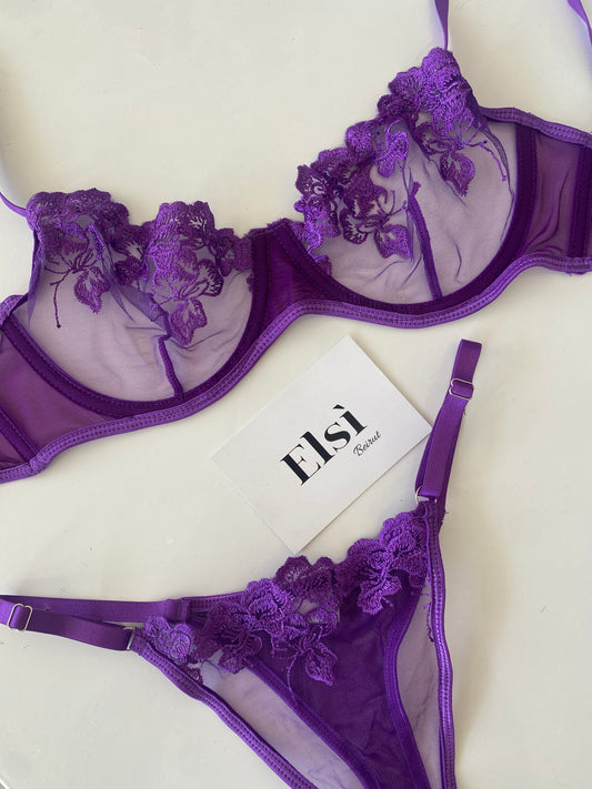 Christina set in purple