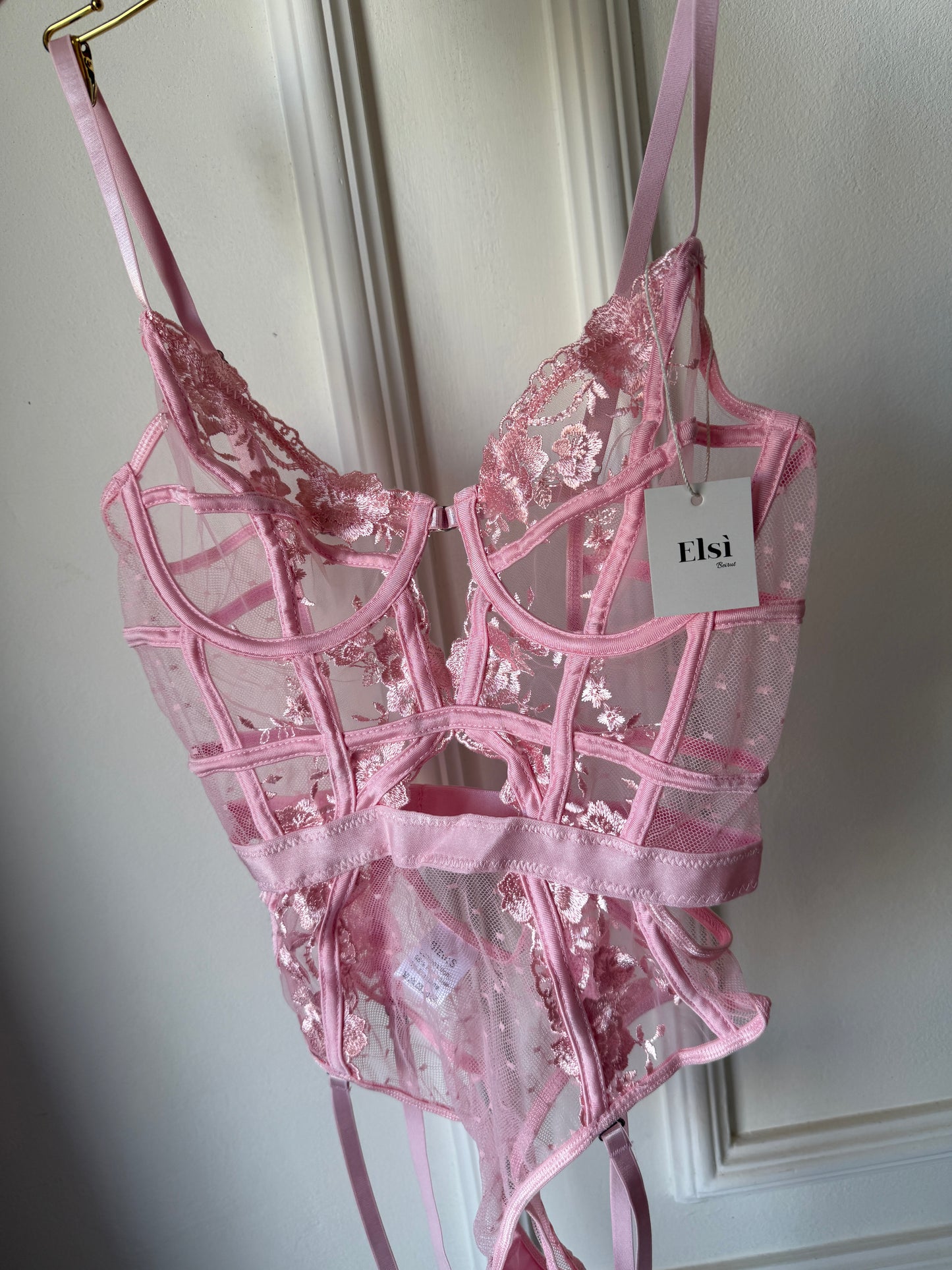 Dina bodysuit in pink