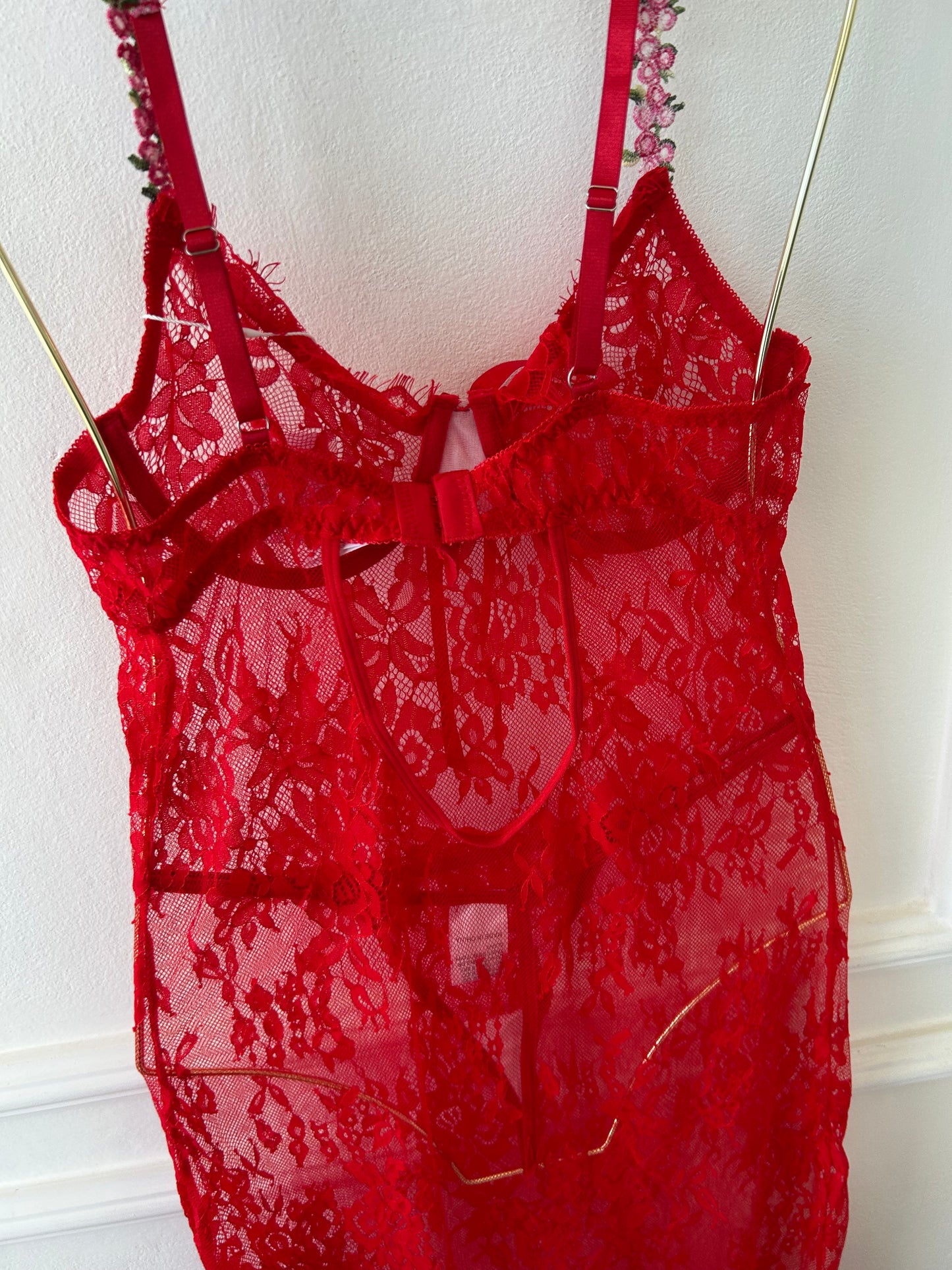 Léticia dress in red