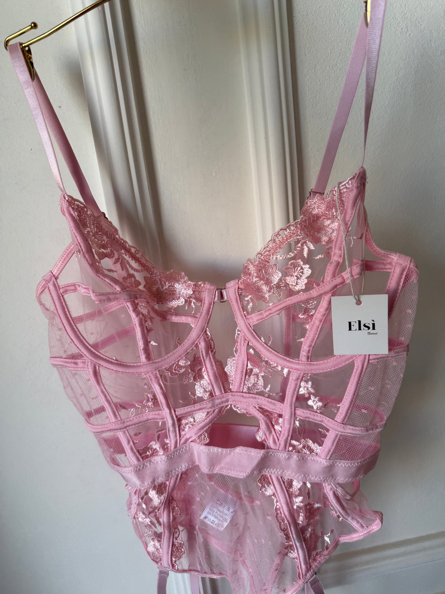 Dina bodysuit in pink